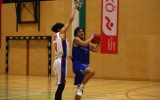 13.01.2024, Graz, ASKÖ Center Eggenberg, Basketball, STBV Cup Halbfinale, ATSE Graz I vs. Atus Weiz